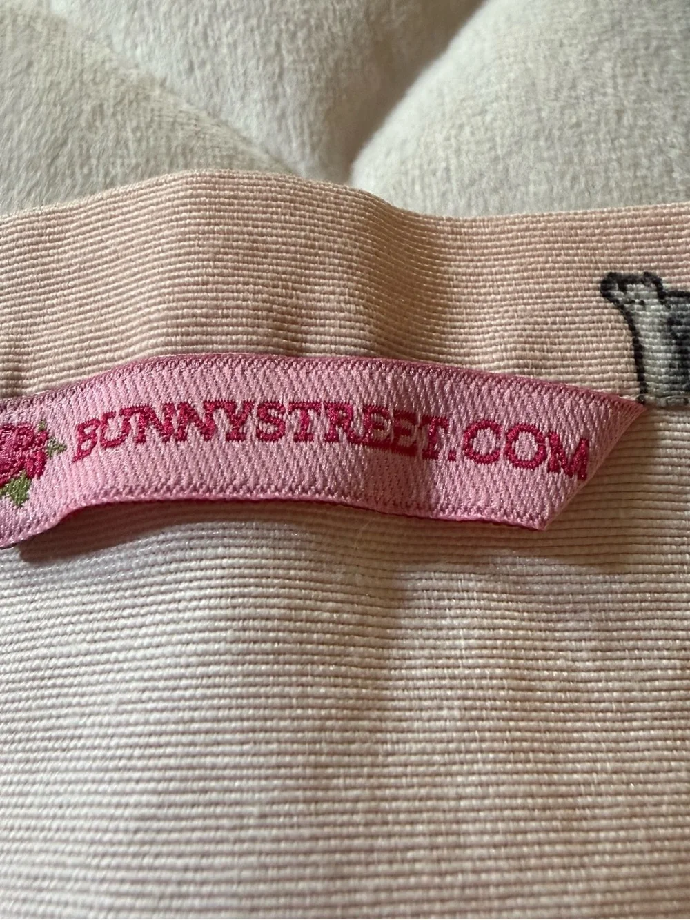 Bunny Street Kids Dog Print Cooking Apron Pink Size 5-7 Years
